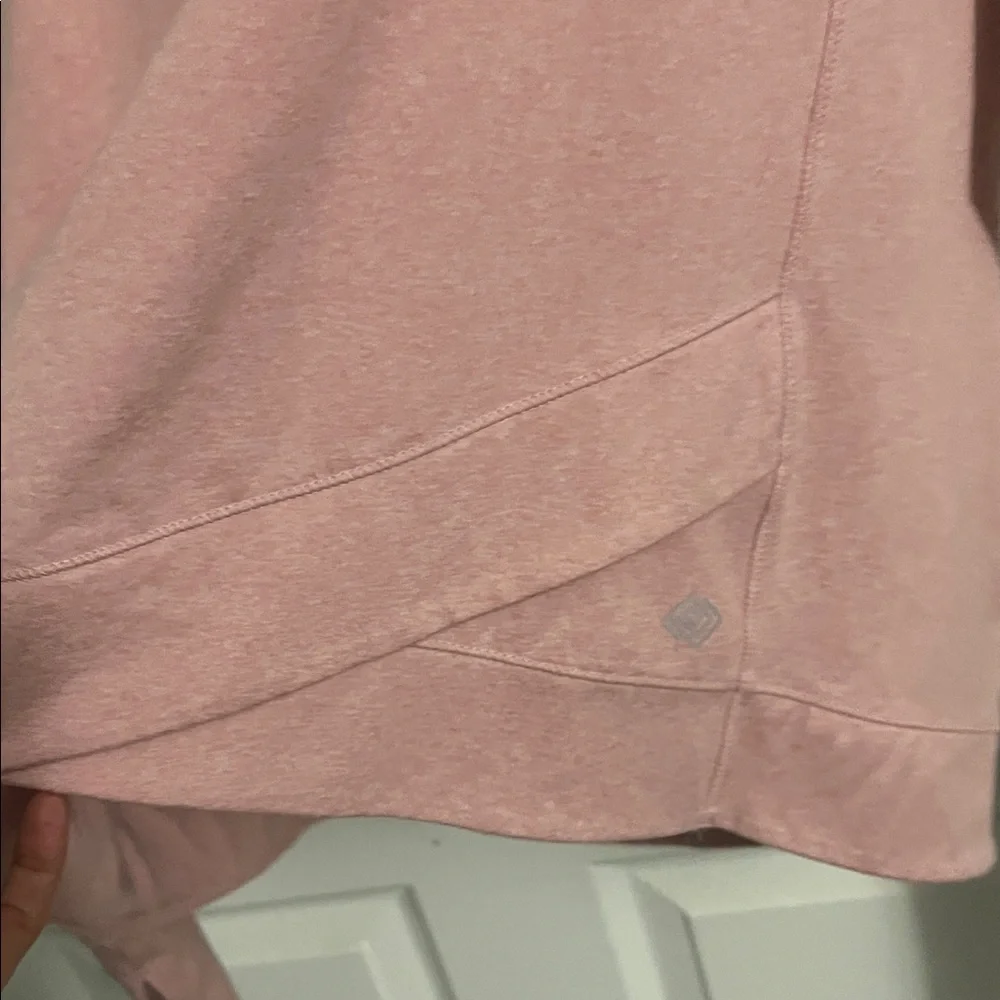 ZELOS Soft Pink Cowl Neck Top - Picture 6 of 7